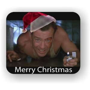 Die Hard Merry Christmas Mouse Pad