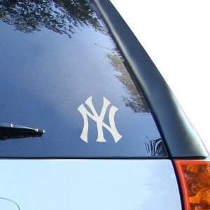  New York Yankees NY   3 SILVER   Vinyl Decal Window 