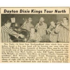   King Band Newfoundland Tour   Original Halftone Print