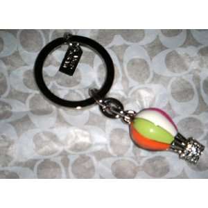   Tag Coach Multi color Fire Balloon Keychain Key Holder Holiday Gift
