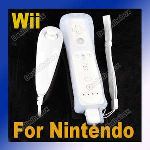   Nunchuk Controller Set For Nintendo Wii Game Comfortable New  