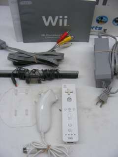Nintendo Wii White Console (NTSC) 004549688026  