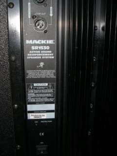 Mackie SA1530 Active 15 inch portable 3 way SR speaker  