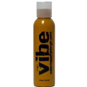    4oz Rust Yellow Vibe Face Paint Water Based Airbrush Makeup Beauty