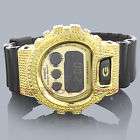 Casio G Shock Yellow Diamond Watch 2.00ct DW 6900