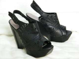 BEBE boots shoes ALLY LASERCUT KARDASHIAN black 172285  