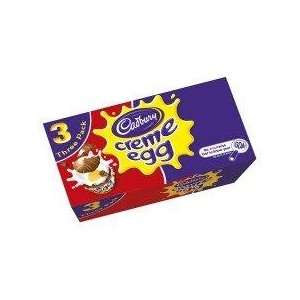 Cadbury Creme 3pk Eggs   Pack of 6  Grocery & Gourmet Food