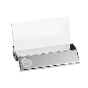  Western Kentucky   Business Card Holder   Silver Sports 