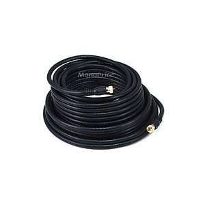  50FT RG6 (18AWG) 75Ohm, Quad Shield, CL2 Coaxial Cable with F Type 