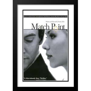  Match Point 20x26 Framed and Double Matted Movie Poster 