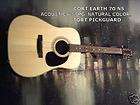 cort earth 70e solid top acoustic elec mahogany guitar $