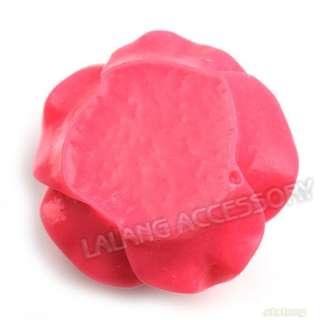  resin mainly color hot pink mainly shape new wholesale rose flowers
