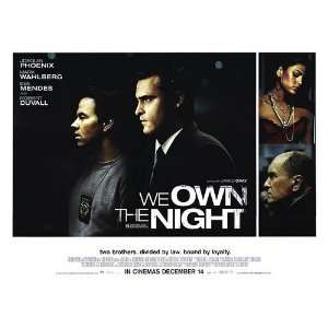  We own the night Original Movie Poster, 40 x 30 (2007 