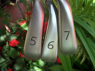 TITLEIST 735 CM CHROME 3 PW IRONS FORGED STF S300 COMBO CAVITY SET 