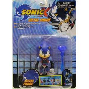    Sonic X METAL FORCE Sonic with Light Up Weapon Toys & Games
