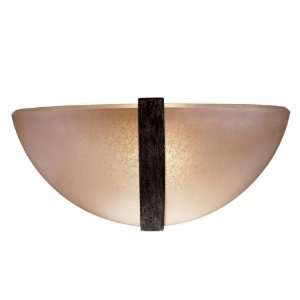   Oxide Wall Sconce with Venetian Scavo Glass 1180 357