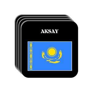  Kazakhstan   AKSAY Set of 4 Mini Mousepad Coasters 