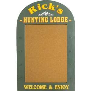  Welcome Hunting Lodge Cork Board Measures 28x18 Davis 