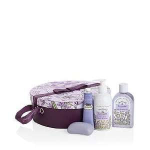  Crabtree & Evelyn Lavender Hat Box Gift Set Beauty