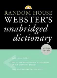   Random House Websters Unabridged Dictionary by 