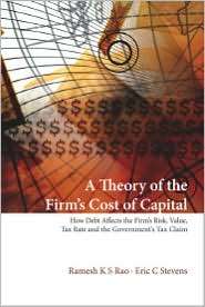 Theory of the Firms Cost of Capital How Debt Affects the Firms 