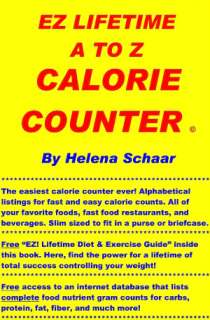   Food, Glorious Food The NOOKbook Carb & Calorie 