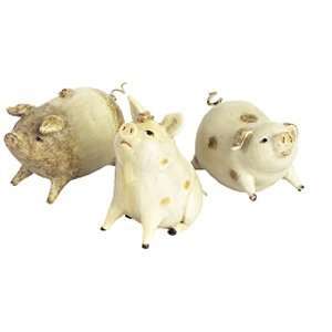    Pig Ornament Set By Midwest of Cannon Falls 621349