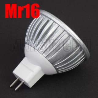   GU10 3x1W LED Light Warm & Cool White Light Bulb Lamp AC 85V 265V 12V