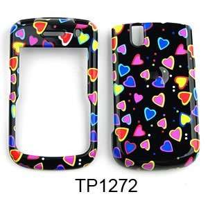  FOR BLACKBERRY TOUR 9630 BOLD 9650 CASE COLORFUL HEARTS 