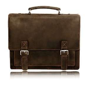  Visconti XL Briefcase Distressed Leather   Hercules 