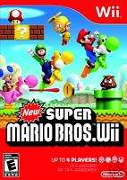 New Super Mario Bros. Wii (Wii) BRAND NEW  