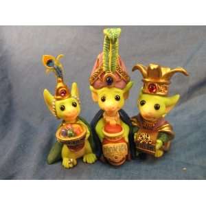  Wee Three Kings Pocket Dragon Signed by Artist 