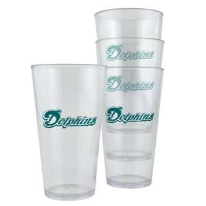  Miami Dolphins Pint Cups