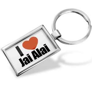  Keychain I Love Jai Alai   Hand Made, Key chain ring 