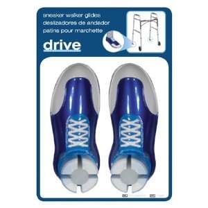  Drive Medical Drive Sneaker Walker Glides Blue   Pair 