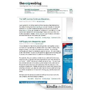  The VoIP Weblog Kindle Store