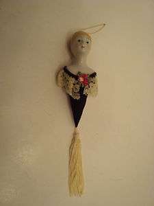 Inches Tall Victorian Porcelain Doll Ornament  