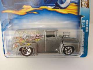 Hot Wheels ERROR 1956 Ford Truck  to work crewsers paint over 