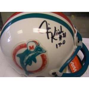    Jim Kiick (Miami Dolphins) Football Mini Helmet
