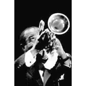  Louis Armstrong by Henri Dauman. Size 23.5 inches width 