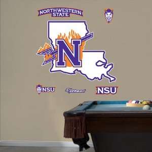  Northwestern State Demons Logo Fathead NIB Everything 
