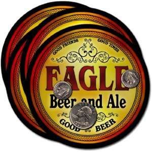  Eagle , WI Beer & Ale Coasters   4pk 