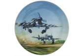 Coalport China Take Off WWII RAF Aviation Plate  