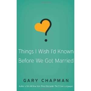   Known Before We Got Married [Paperback] Gary D. Chapman Books