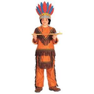  Kids Native American Boy Indian Costume   Child Large 
