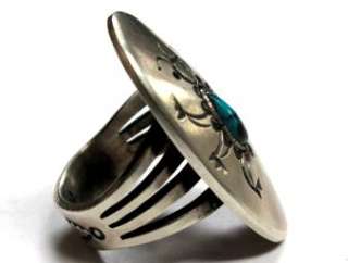 Calvin Martinez–Bisbee Turquoise Ring–Bug Protection  