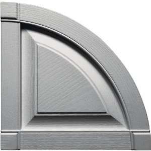  Raised Panel Arch Tops in Paintable Vinyl   Set of 2
