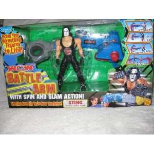  WCW Battle Arm with STING Toys & Games