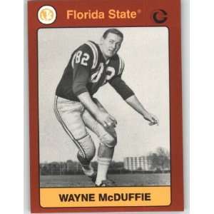  State Collegiate Collection NCAA Football Trading Cards #162 Wayne 