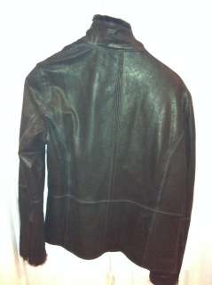 AUTHENTIC NEW WITH TAGS $1700 ARMANI LEATHER JACKET  